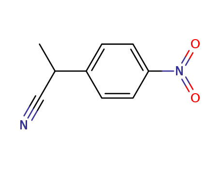 Molecular Structure of 50712-63-5 (2-(4-Nitrophenyl)propiononitrile)