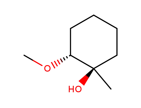 Molecular Structure of 58198-42-8 (Cyclohexanol, 2-methoxy-1-methyl-, trans-)