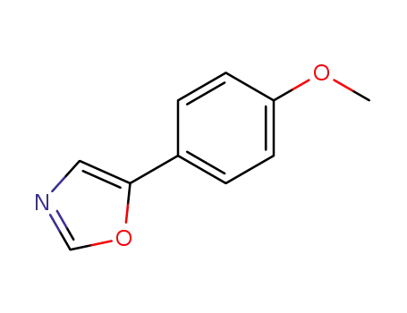 Molecular Structure of 1011-51-4 (5-(4-METHOXYPHENYL)OXAZOLE)