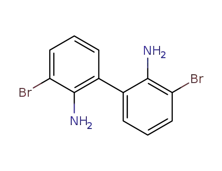 Molecular Structure of 10462-33-6 (3,3'-dibromo-2,2'-diamino-1,1'-biphenyl)