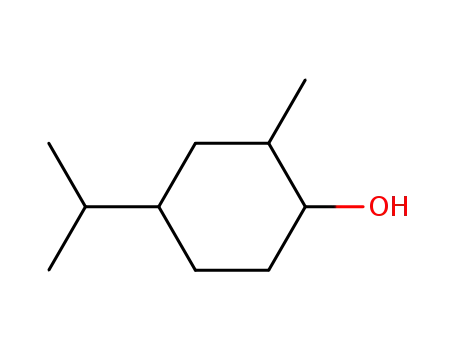 Molecular Structure of 1490-05-7 (4-isopropyl-2-methylcyclohexanol)