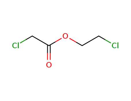 Molecular Structure of 3848-12-2 (2-chloroethyl 2-chloroacetate)