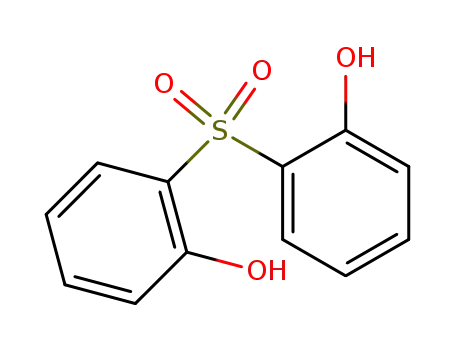 Molecular Structure of 15038-67-2 (o,o'-sulphonylbisphenol)