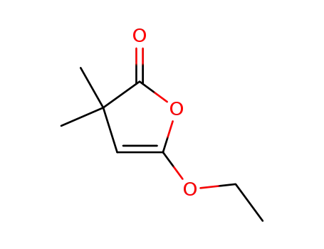 Molecular Structure of 98558-46-4 (5-ethoxy-3,3-dimethyl-3<i>H</i>-furan-2-one)