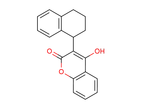 Molecular Structure of 5836-29-3 (Coumatetralyl)