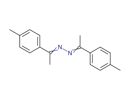 Ethanone,1-(4-methylphenyl)-, 2-[1-(4-methylphenyl)ethylidene]hydrazone cas  21399-33-7