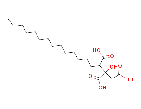1,2,3-Heptadecanetricarboxylic acid, 2-hydroxy-