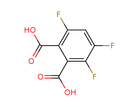 1,2-BENZENEDICARBOXYLIC ACID, 3,4,6-TRIFLUORO-CAS