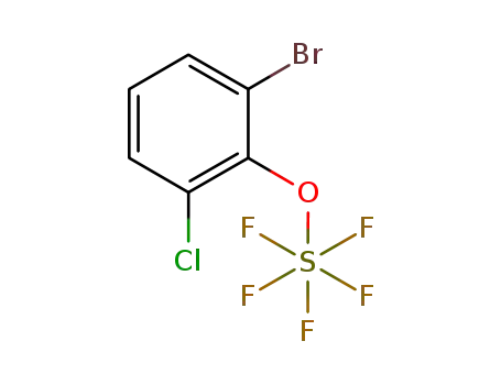 C<sub>6</sub>H<sub>3</sub>BrClOSF<sub>5</sub>