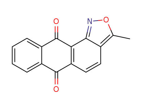 3- 메틸 안트라 [1,2-c] 이속 사졸 -6,11- 디온