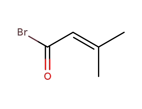 Molecular Structure of 10606-43-6 (2-Butenoyl bromide, 3-methyl-)