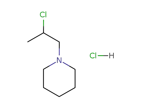 1-(2-chloro-propyl)-piperidine; hydrochloride