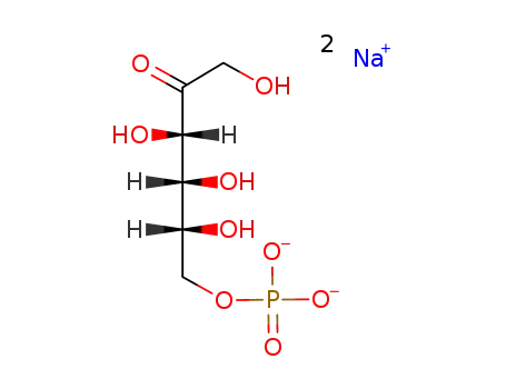 Molecular Structure of 26177-86-6 (D-FRUCTOSE 6-PHOSPHATE DISODIUM SALT)