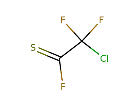 Molecular Structure of 1588-39-2 (chloro-difluoro-thioacetyl fluoride)