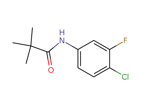 Propanamide, N-(4-chloro-3-fluorophenyl)-2,2-dimethyl-