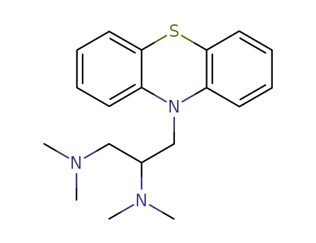 Molecular Structure of 58-37-7 (Aminopromazine)