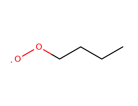 Molecular Structure of 19884-77-6 (butyldioxidanyl)