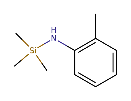 Benzenamine, 2-methyl, mono-TMS