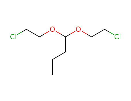 Molecular Structure of 23155-71-7 (Butane, 1,1-bis(2-chloroethoxy)-)