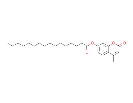Molecular Structure of 17695-48-6 (4-METHYLUMBELLIFERYL PALMITATE)