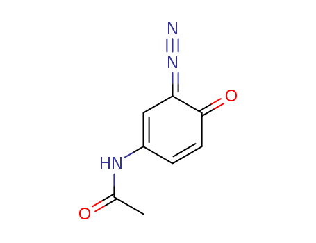 4-ACETYLAMINO-6-DIAZO-2,4-CYCLOHEXADIENONECAS