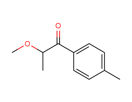 Molecular Structure of 1451-87-2 (2-methoxy-1-p-tolylpropan-1-one)