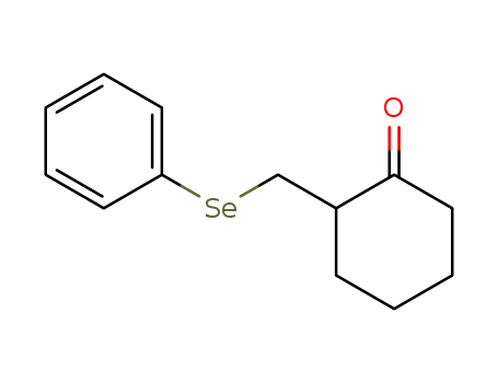 Cyclohexanone, 2-[(phenylseleno)methyl]-