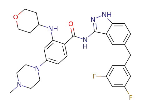 Molecular Structure of 1108743-60-7 (Entrectinib)