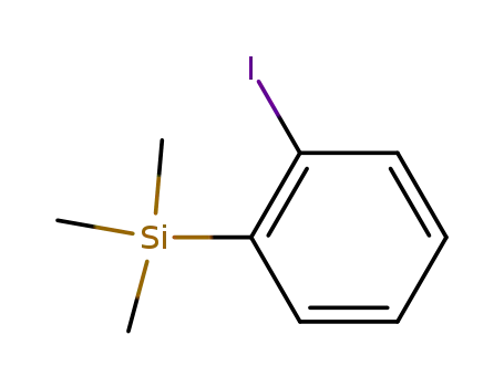 Molecular Structure of 22424-65-3 (1-iodo-2-(trimethylsilyl)benzene)