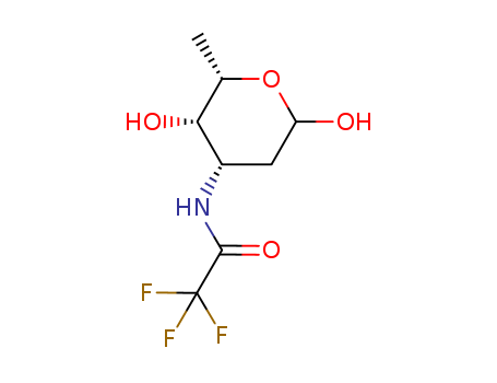 2,3,6-trideoxy-3-[(trifluoroacetyl)amino]hexopyranose