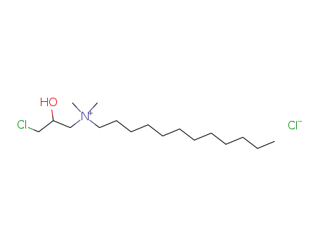 Molecular Structure of 41892-01-7 ((3-chloro-2-hydroxypropyl)dodecyldimethylammonium chloride)