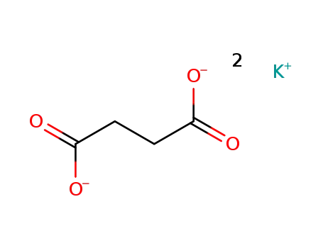 Molecular Structure of 22445-04-1 (Potassium succinate)