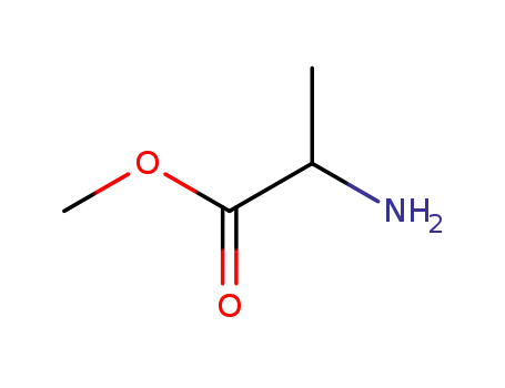 Molecular Structure of 7625-53-8 (methyl DL-alaninate)