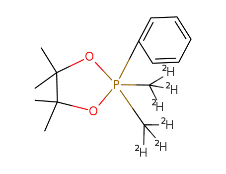 Molecular Structure of 88635-88-5 (2,2-dihydro-4,4,5,5-tetramethyl-2,2-d6-dimethyl-2-phenyl-1,3,2-dioxaphospholane)