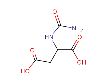 Molecular Structure of 923-37-5 (CARBAMOYL-DL-ASPARTIC ACID)