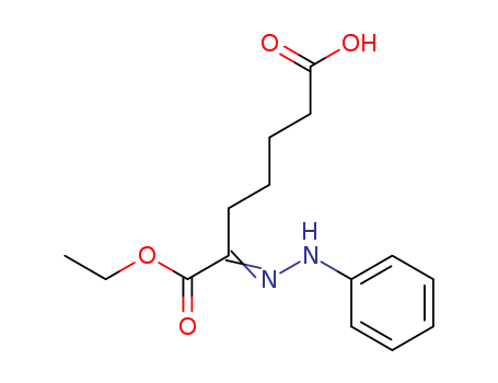 1-Ethyl hydrogen 2-(phenylhydrazono)heptane-1,7-dioate
