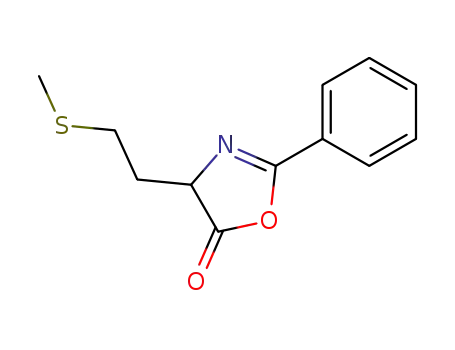 4-(2-methylsulfanyl-ethyl)-2-phenyl-4<i>H</i>-oxazol-5-one