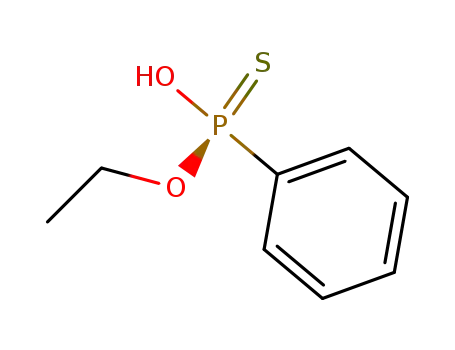 (R)<sub>P</sub>(+)-O-ethyl phenylphosphonothioic acid