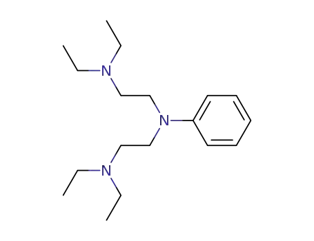 Molecular Structure of 5427-46-3 (N,N-BIS(2-DIETHYLAMINOETHYL)ANILINE, 96)