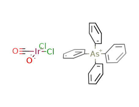 Molecular Structure of 15152-88-2 (Ph<sub>4</sub>As[Ir(CO)<sub>2</sub>Cl<sub>2</sub>])