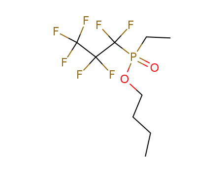 Molecular Structure of 77529-58-9 (butyl ethyl(heptafluoropropyl)phosphinate)