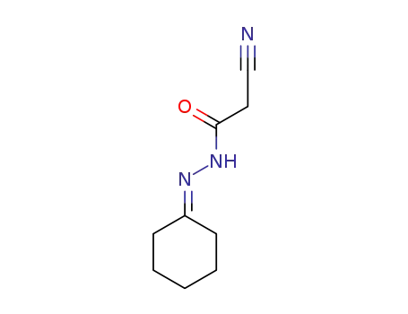 2-cyano-N'-cyclohexylideneacetohydrazide
