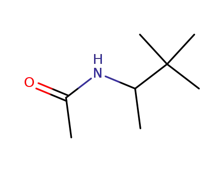 Molecular Structure of 23602-17-7 (Acetamide, N-(1,2,2-trimethylpropyl)-)