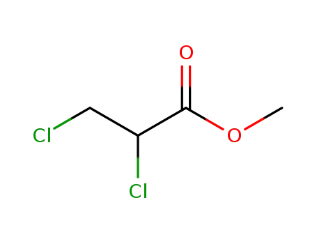 Molecular Structure of 3674-09-7 (Methyl 2,3-dichloropropionate)