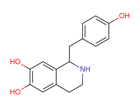 6,7-Isoquinolinediol,1,2,3,4-tetrahydro-1-[(4-hydroxyphenyl)methyl]-