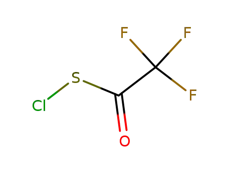 Molecular Structure of 21690-85-7 (2,2,2-trifluoro-1-oxoethanesulphenylchloride)