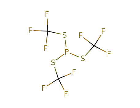 Molecular Structure of 674-90-8 (tris(trifluoromethylsulfanyl)phosphine)