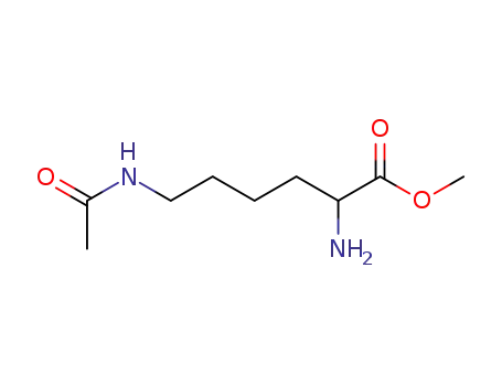 Molecular Structure of 25528-51-2 (ε-acetyllysine methyl ester)
