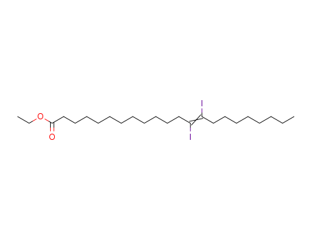 13-Docosenoic acid,13,14-diiodo-, ethyl ester