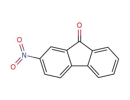 Molecular Structure of 3096-52-4 (2-NITROFLUORENONE)